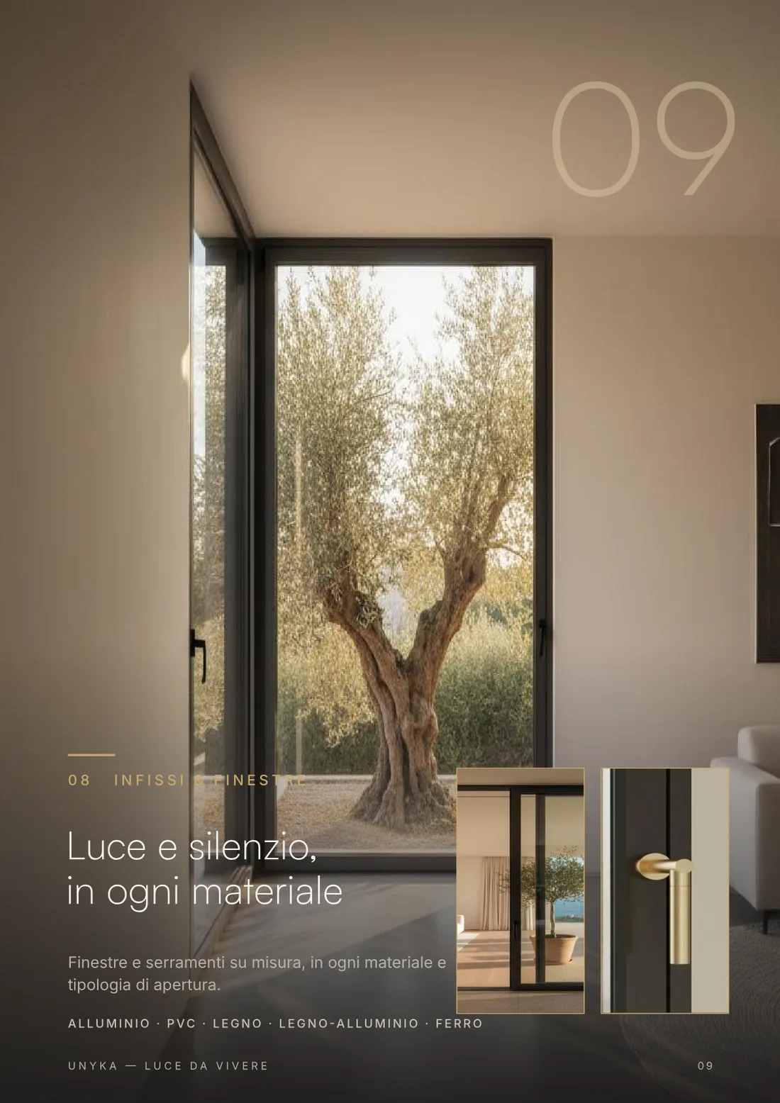 Pagina 9 di 16 del company profile Unyka